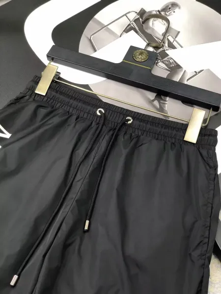 Moncler Logo-Print Nylon Shorts Black - 71