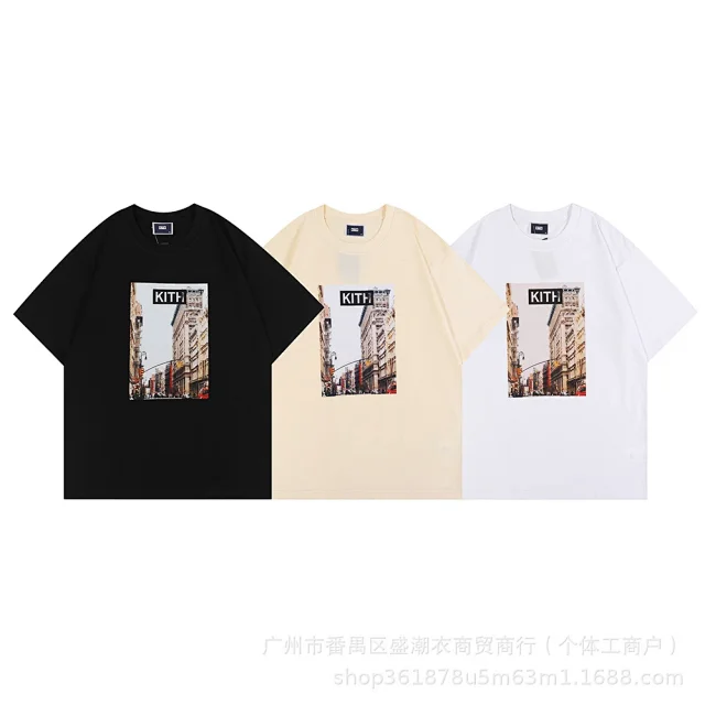 Kith T-Shirts Short-Sleeve Graphic Print Crewneck product detail image 11