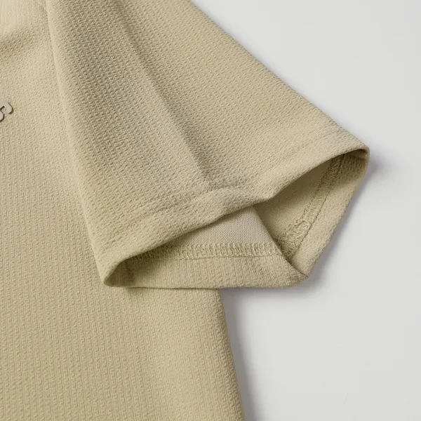 Fear of God Essentials Half-Zip Polo Black - 10