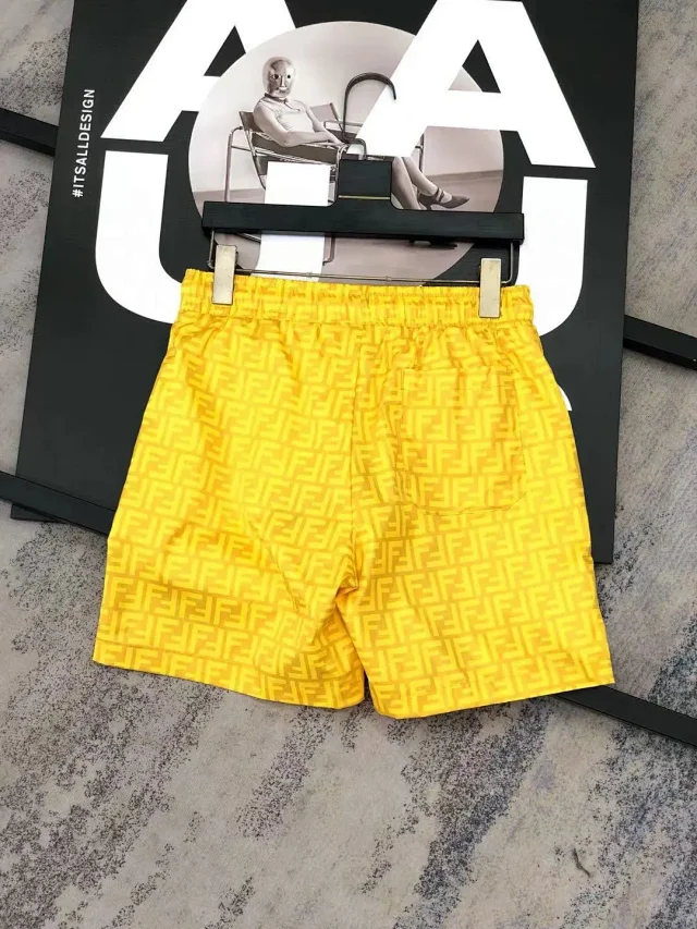 Fendi Shorts FF monogram drawstring product detail image 12