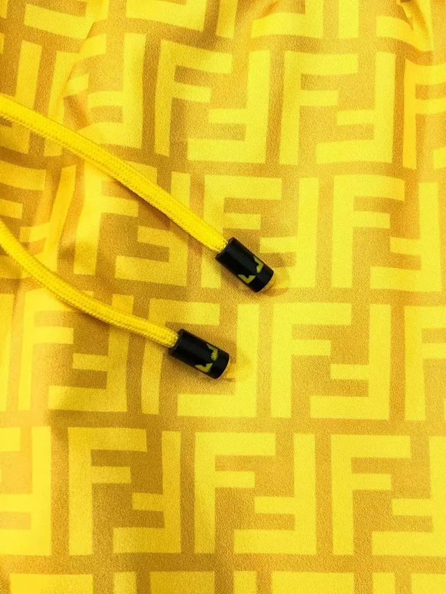 Fendi Shorts FF monogram drawstring product detail image 15