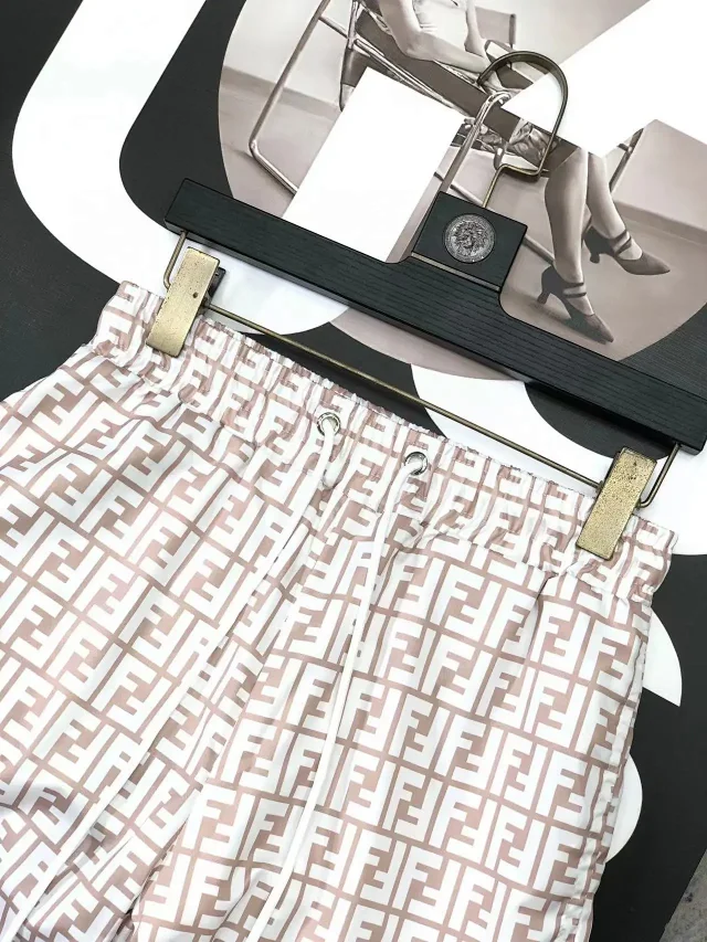 Fendi Shorts FF monogram drawstring product detail image 27