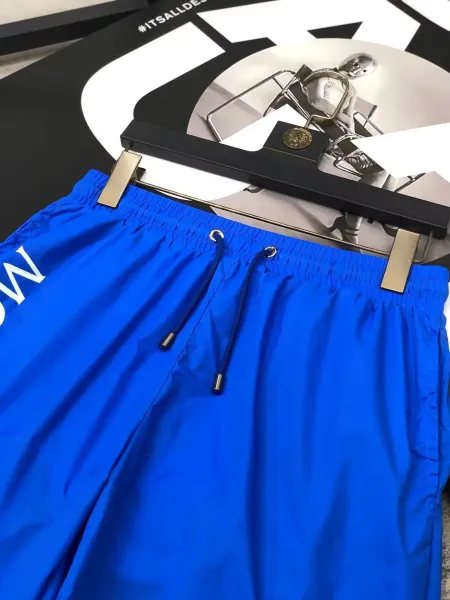 Moncler Logo-Print Nylon Shorts Black - 49