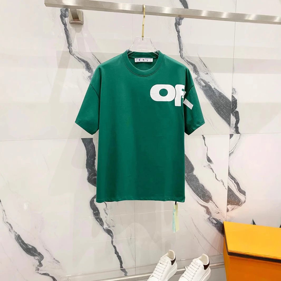 Off-White T-Shirts Arrow Logo Print Crewneck T-Shirt image 5