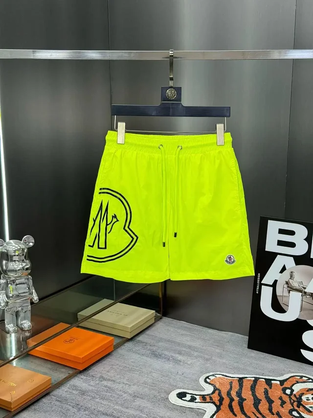 Moncler Swimwear Logo-print drawstring swim shorts product detail image 20
