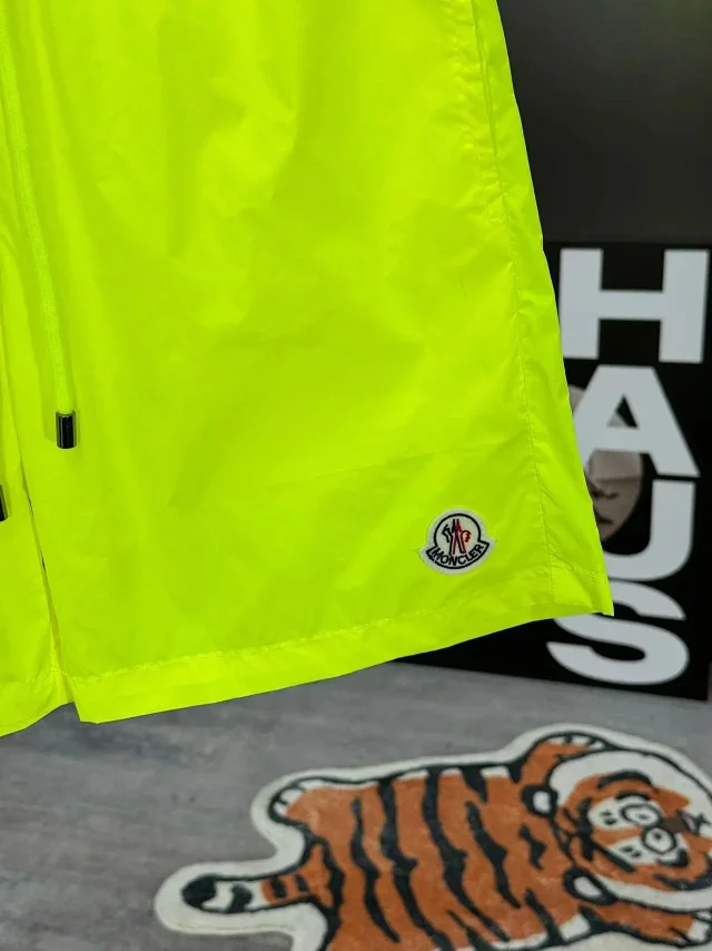 Moncler Swimwear Logo-print drawstring swim shorts product detail image 26