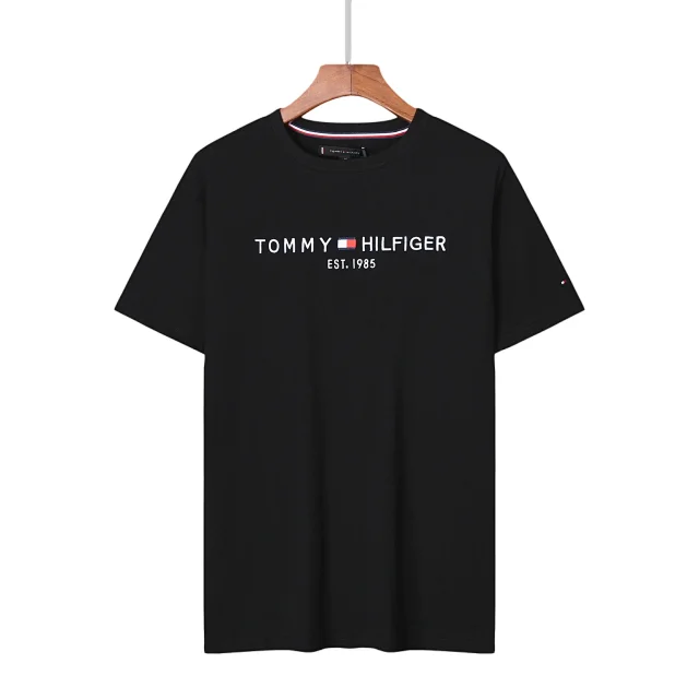 Tommy Hilfiger T-Shirts Short-sleeve crew-neck logo T-shirt product detail image 13