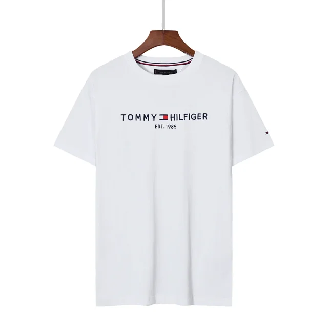 Tommy Hilfiger T-Shirts Short-sleeve crew-neck logo T-shirt product detail image 15