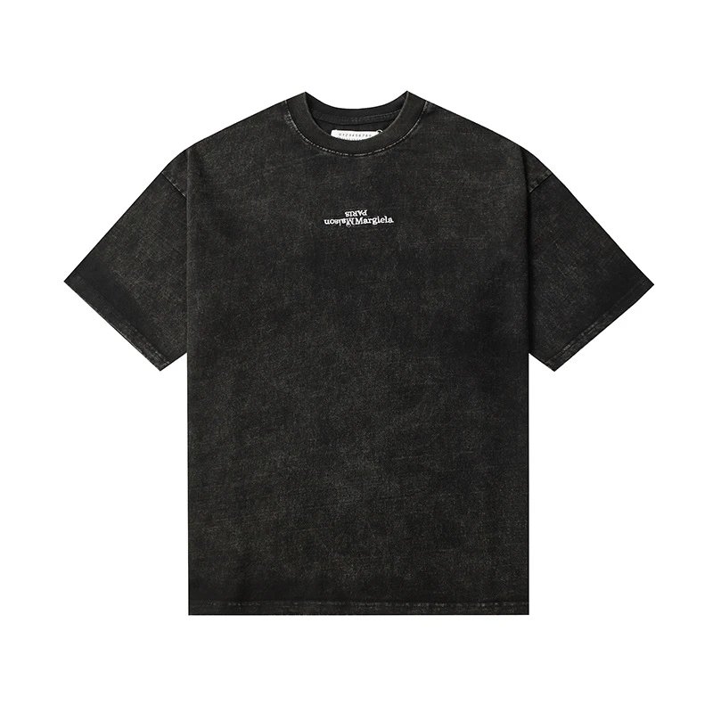 Maison Margiela Paint Splatter Logo T-Shirt Black - 31