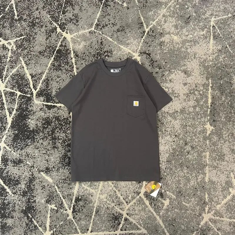 Carhartt Work In Progress Carhartt WIP Pocket T-Shirt Heather Gray T-Shirt T-Shirts - 4
