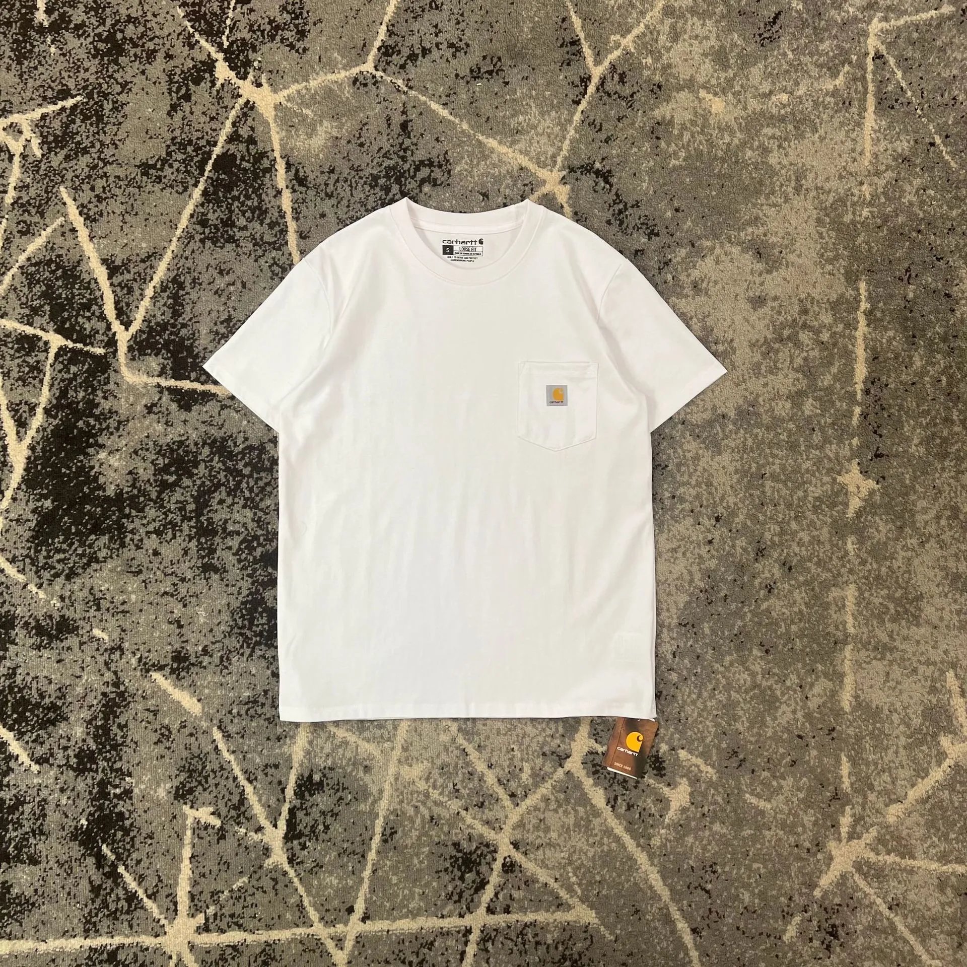 Carhartt Work In Progress Carhartt WIP Pocket T-Shirt Heather Gray T-Shirt T-Shirts - 13