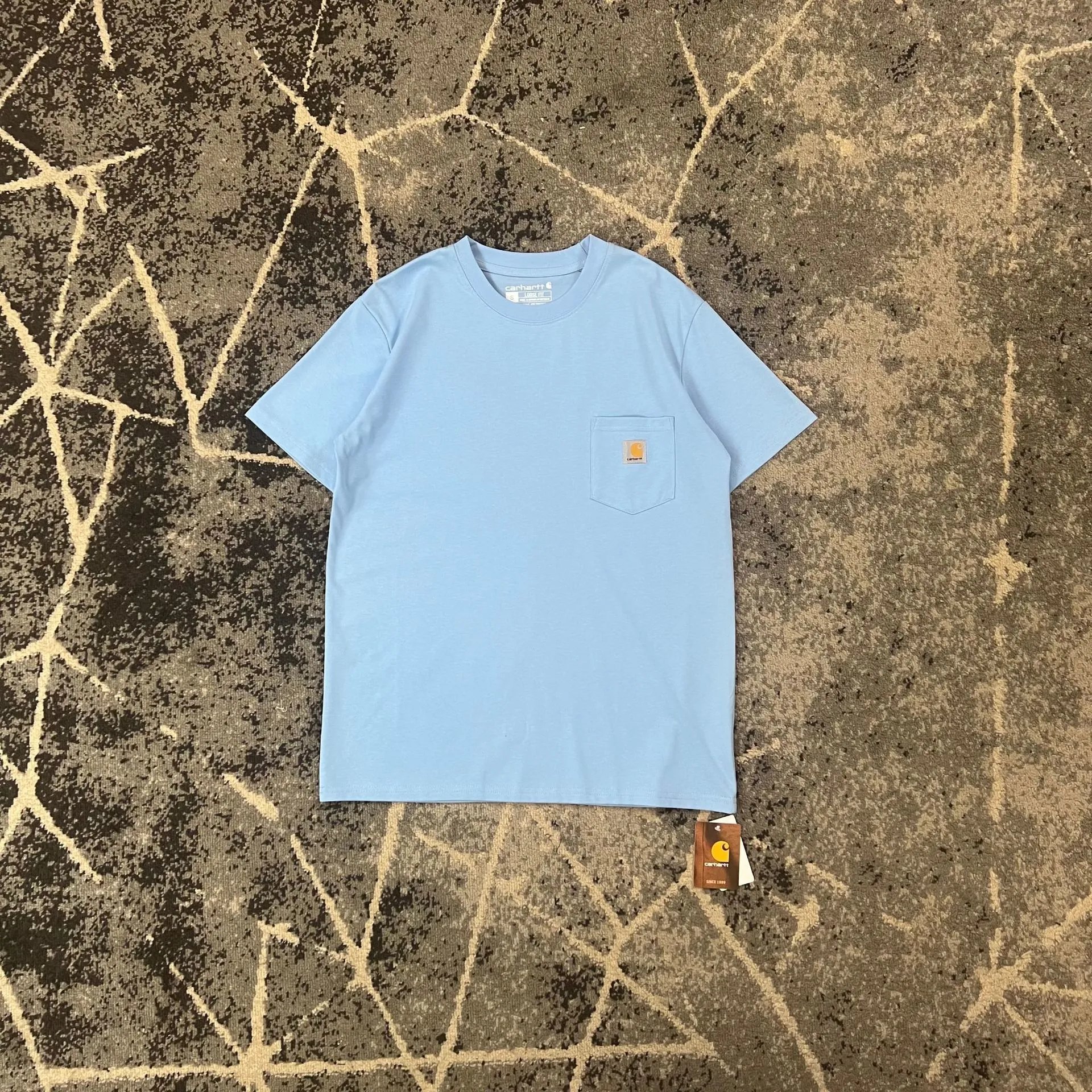 Carhartt Work In Progress Carhartt WIP Pocket T-Shirt Heather Gray T-Shirt T-Shirts - 10