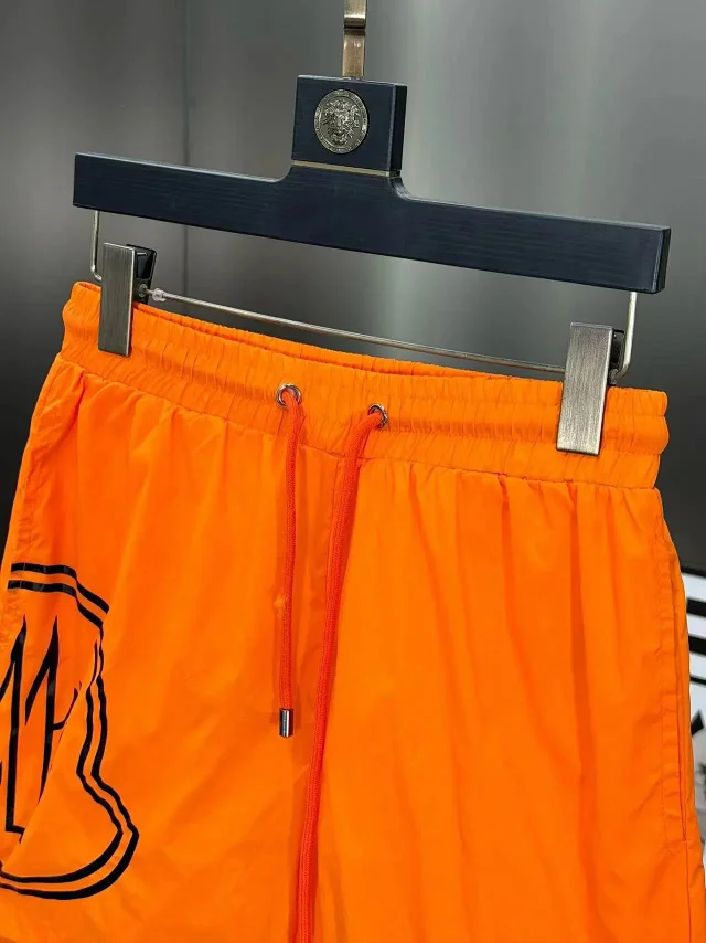 Moncler Swimwear Logo-print drawstring swim shorts product detail image 54