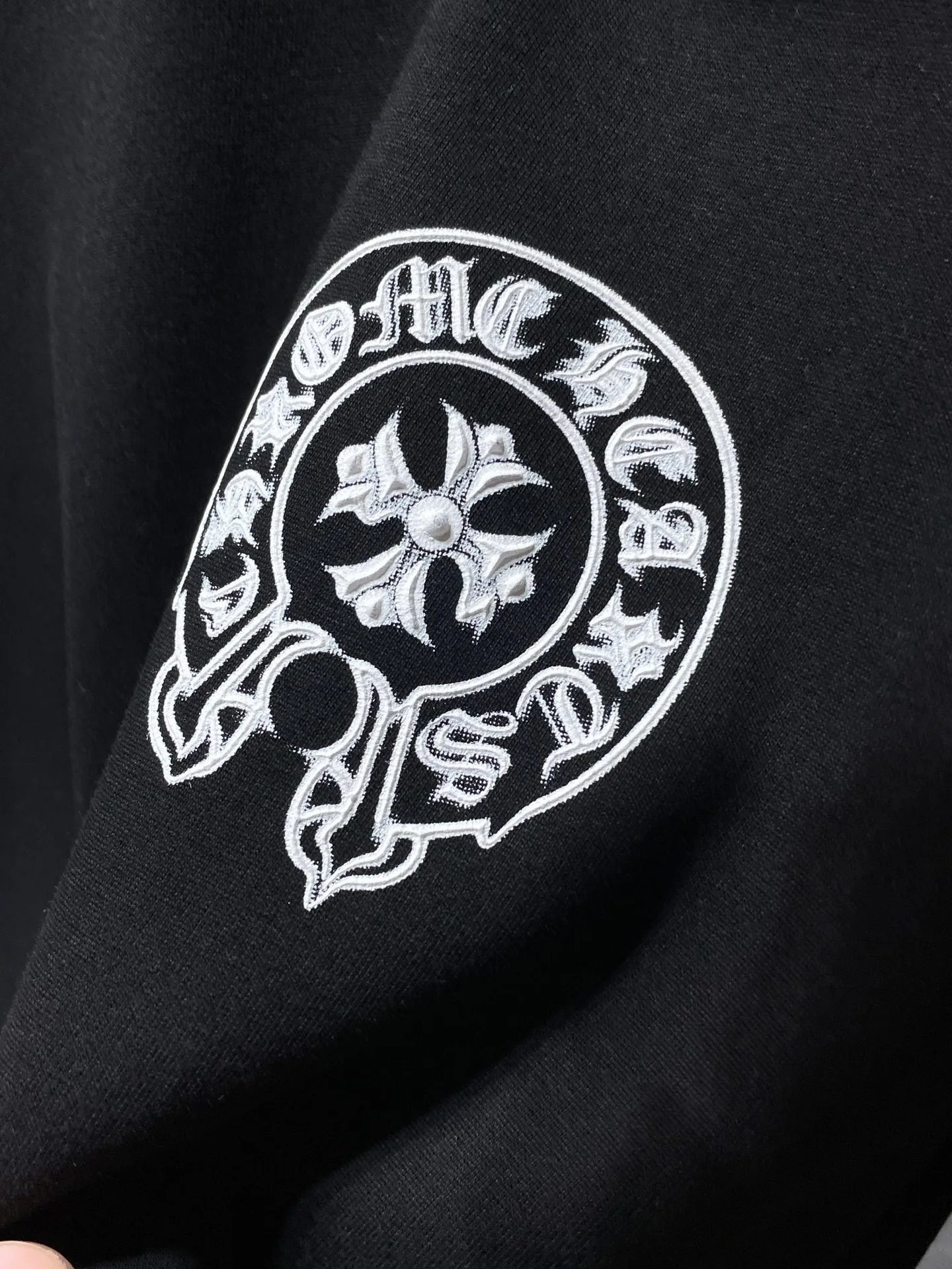 Chrome Hearts Cross Logo Mint Green Print T-Shirt - 32