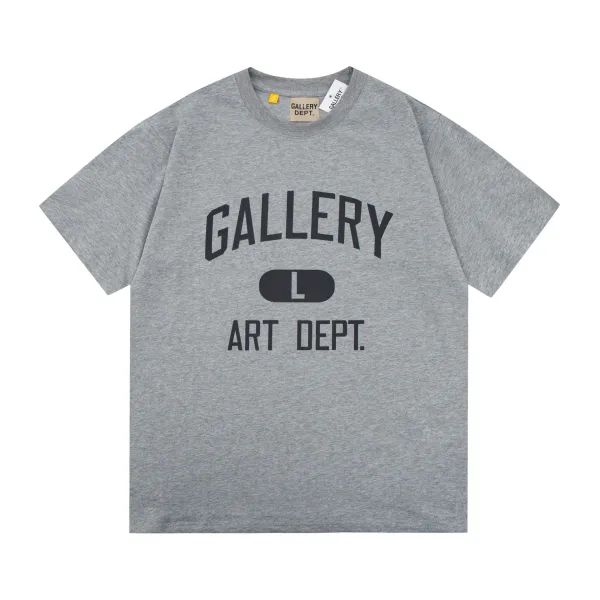 Gallery Dept. Art Dept. Arch Logo Black T-Shirt - 7