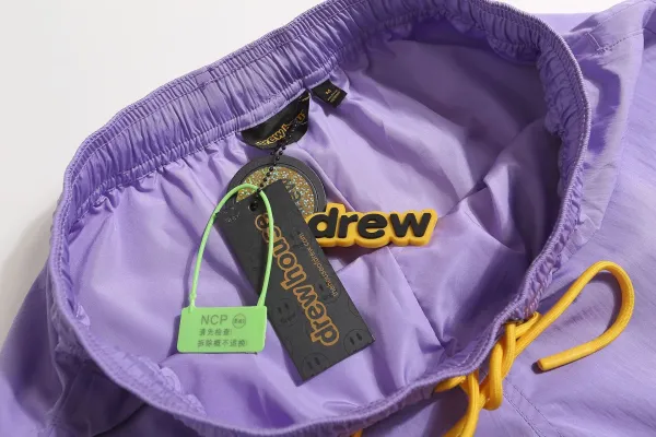 Drew House Smiley Face Swim Trunks Purple - 5