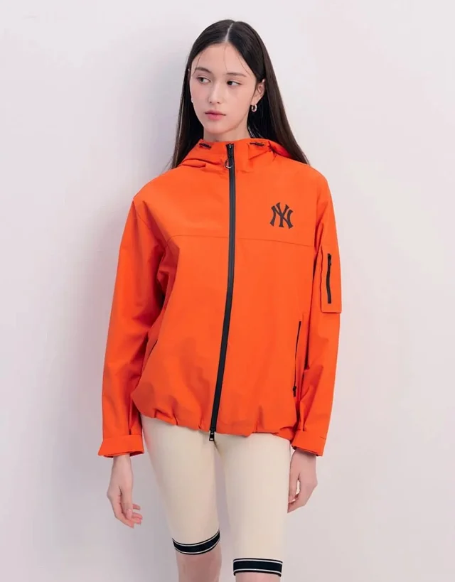 MLB Jackets Hooded zip-up jacket with team logos product detail image 8