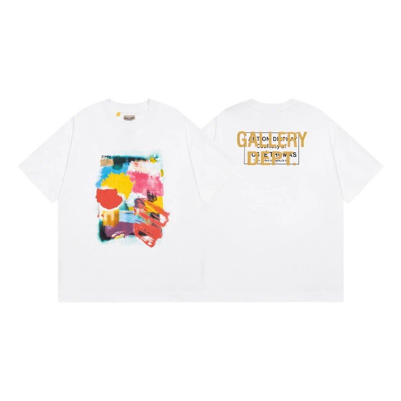 Gallery Dept Paint Splash Graphic Tee White