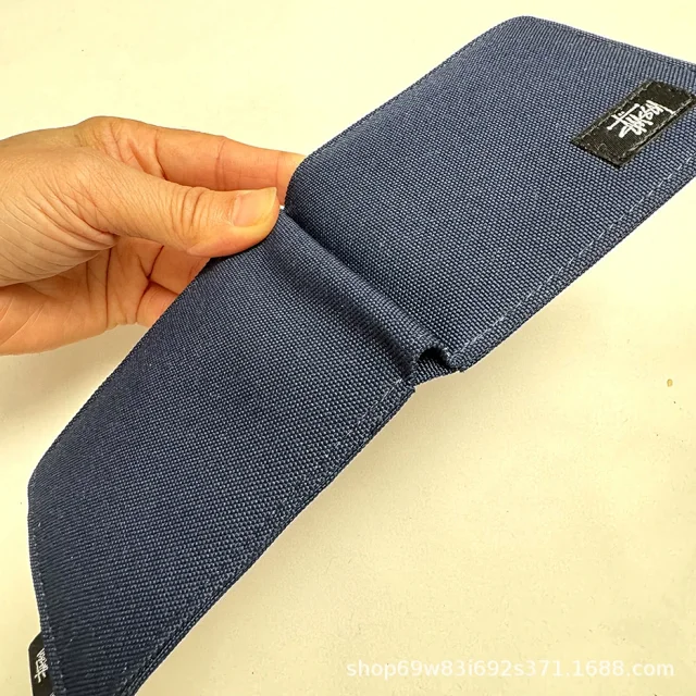 Stüssy Wallets & Card Holders Canvas Bifold Wallet product detail image 23
