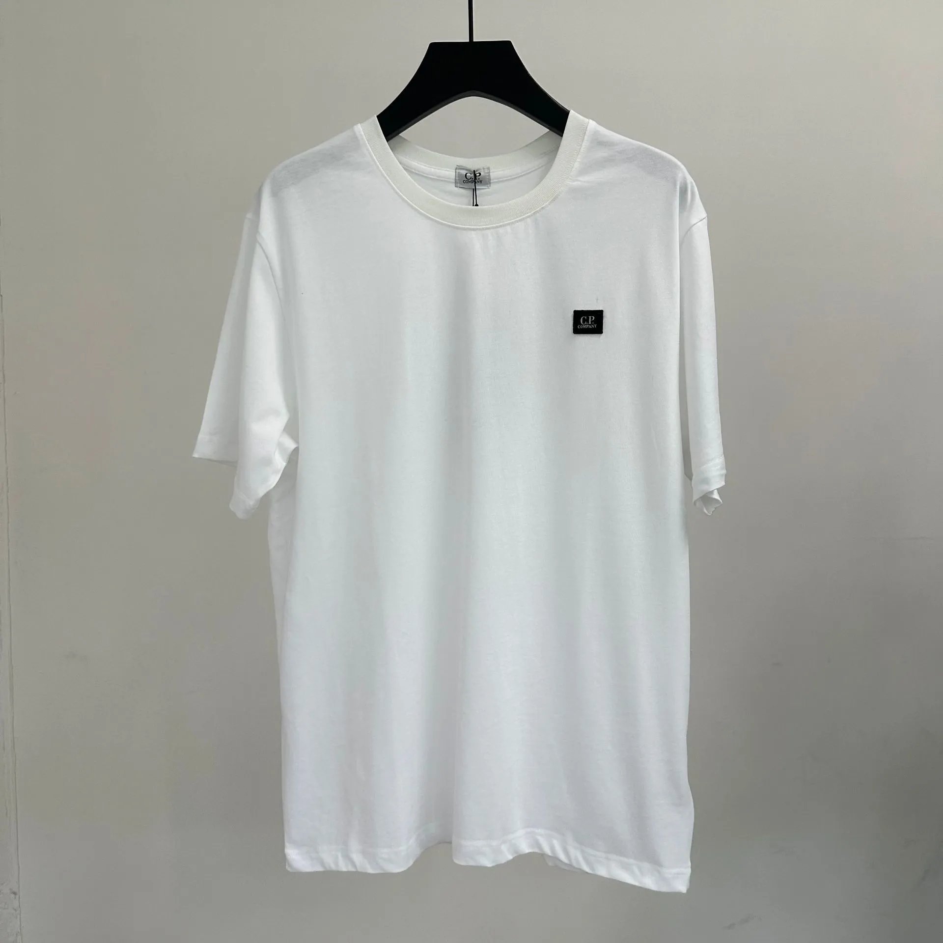 C.P. Company Logo Patch T-Shirt Beige T-Shirt - 5