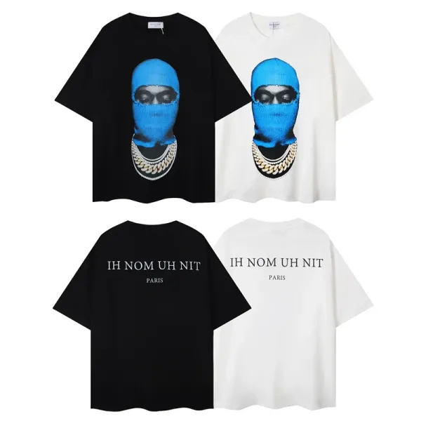 Off-White x Virgil Abloh Balaclava Graphic T-Shirt Black - 17