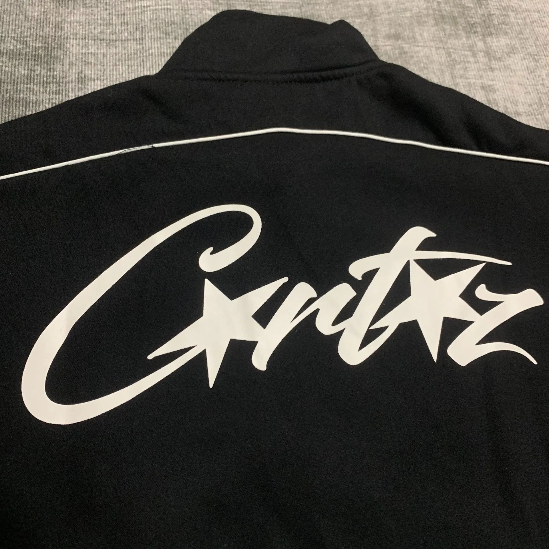 Corteiz Track Jacket Army Green Outerwear - 18