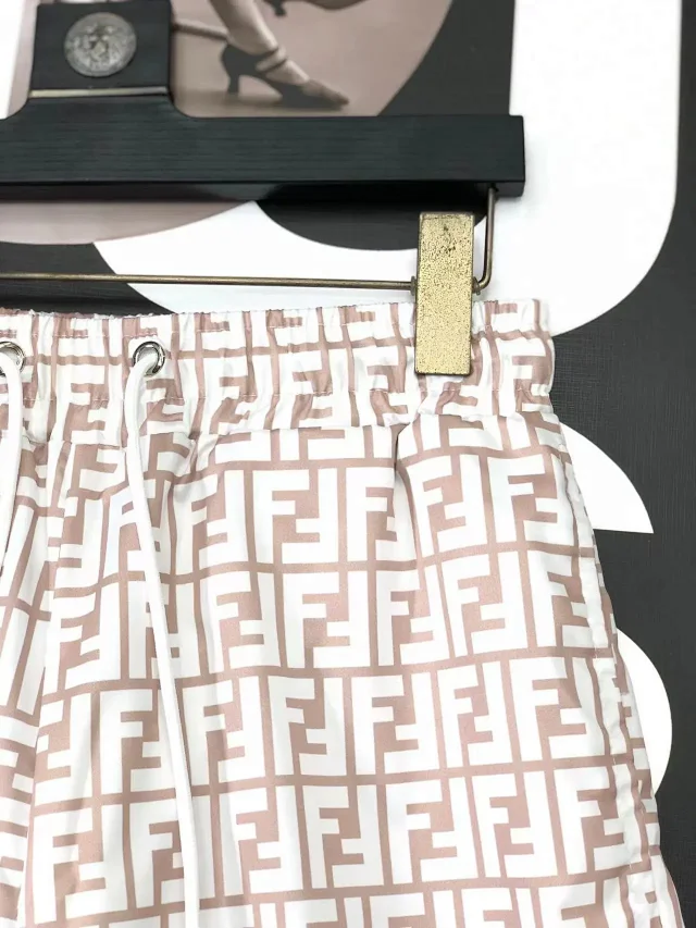 Fendi Shorts FF monogram drawstring product detail image 28