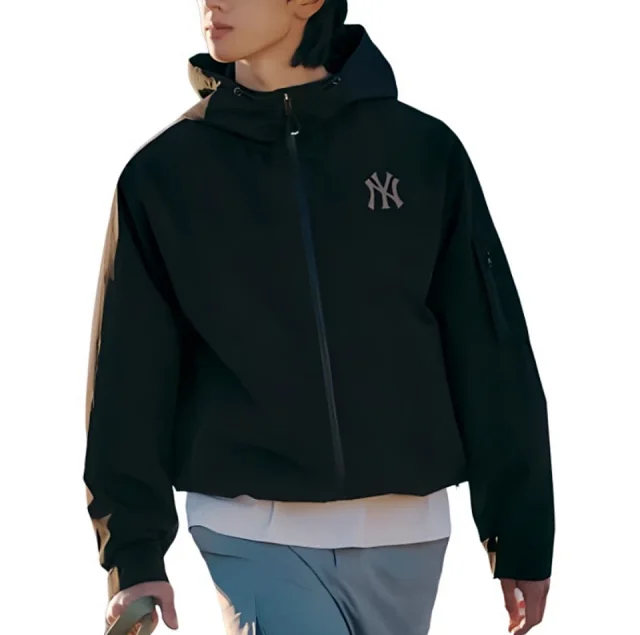 MLB Jackets Hooded zip-up jacket with team logos product detail image 10