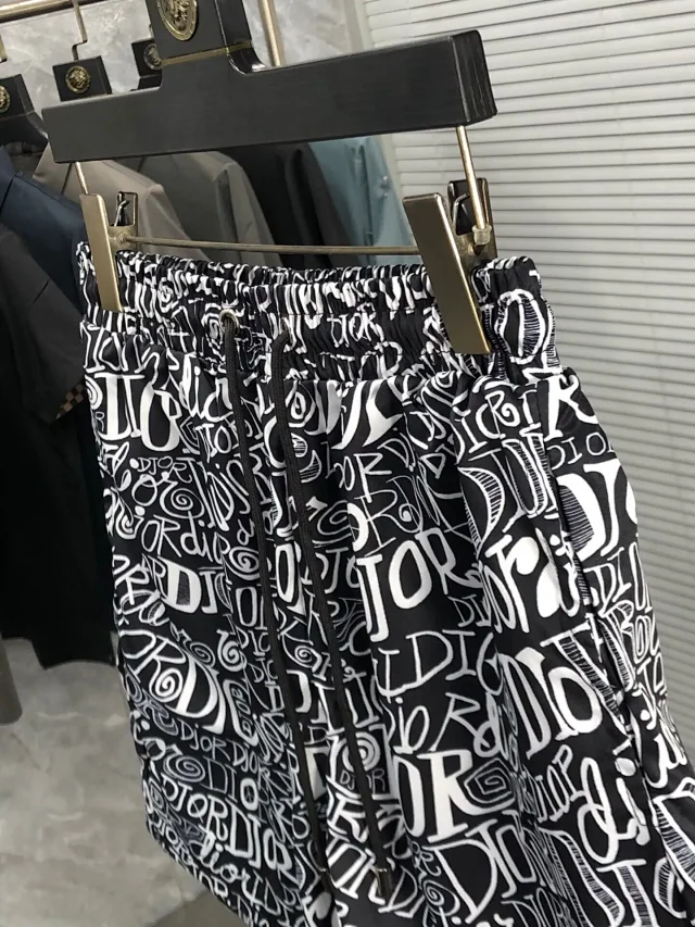 Dior Swimwear Logo Print Swim Shorts product detail image 15