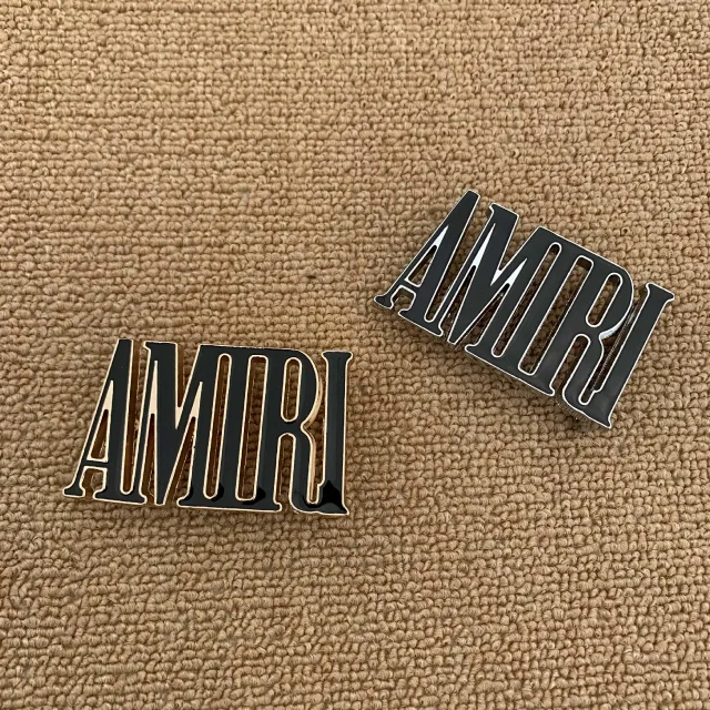 AMIRI Belts Logo Buckle Belt product detail image 1