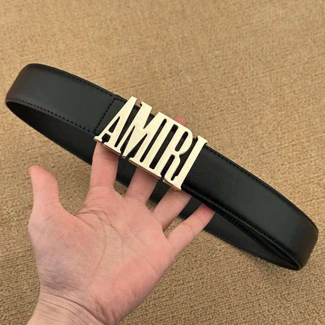 AMIRI Belts Logo Buckle Belt product detail image 6