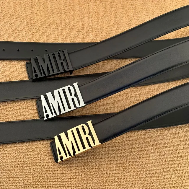 AMIRI Belts Logo Buckle Belt product detail image 11
