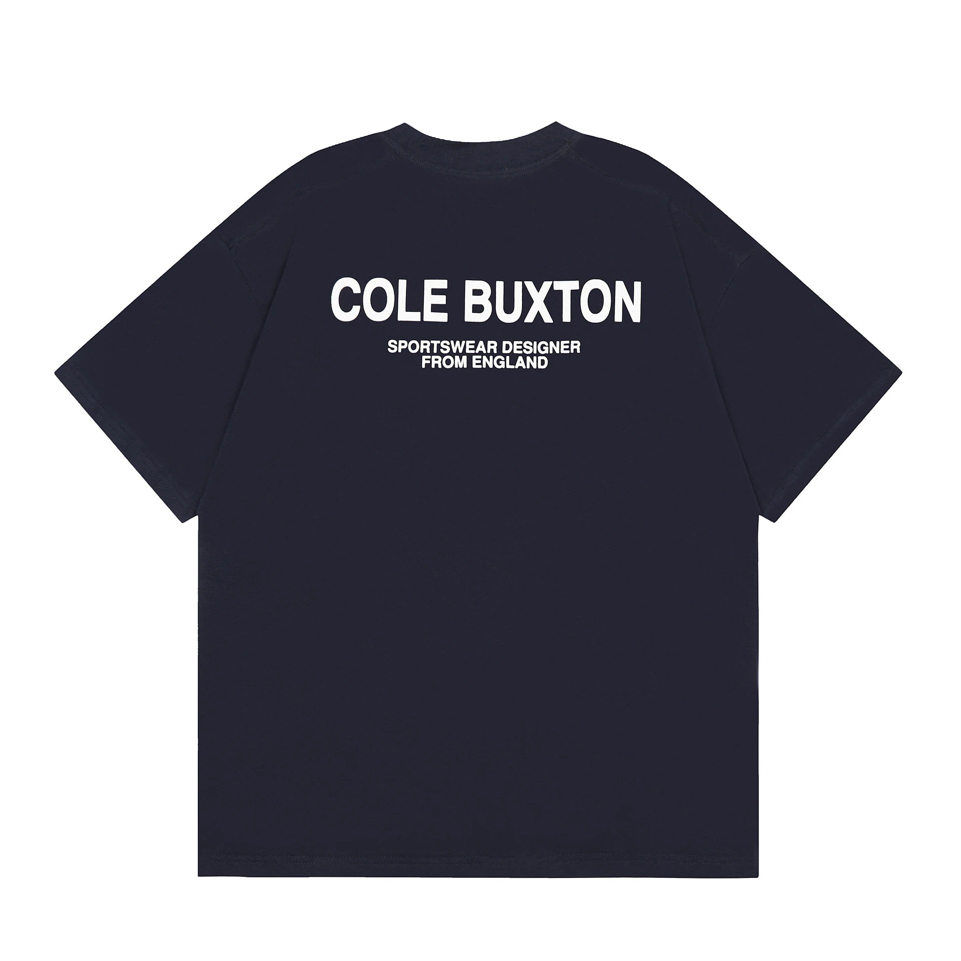 Collabuxton CB Outline Logo White T-Shirt - 18