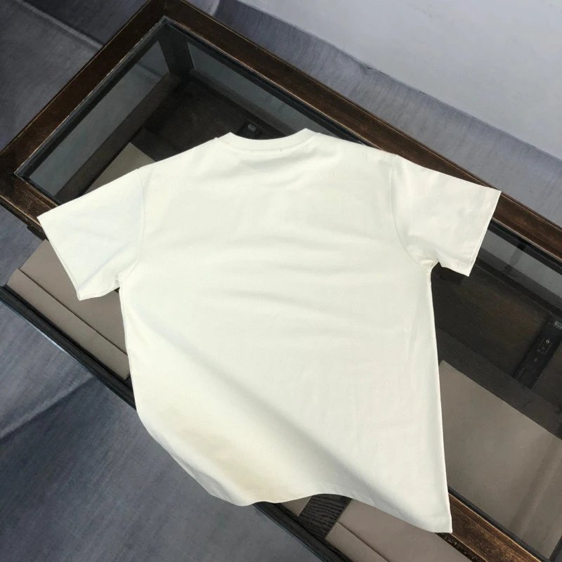 Prada Re-Nylon Triangle Logo White T-Shirt - 8