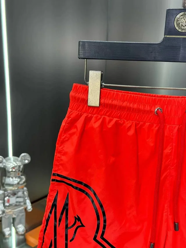 Moncler Swimwear Logo-print drawstring swim shorts product detail image 60