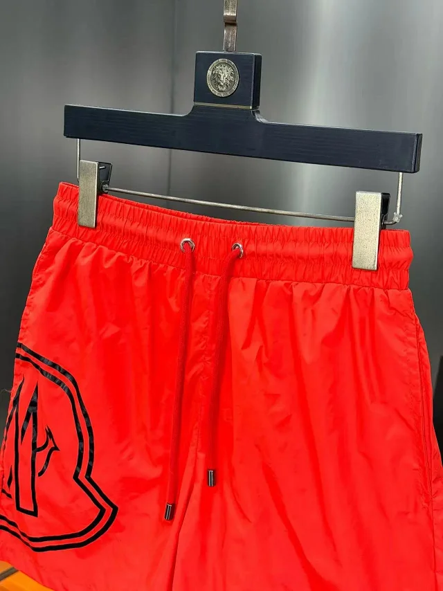 Moncler Swimwear Logo-print drawstring swim shorts product detail image 63