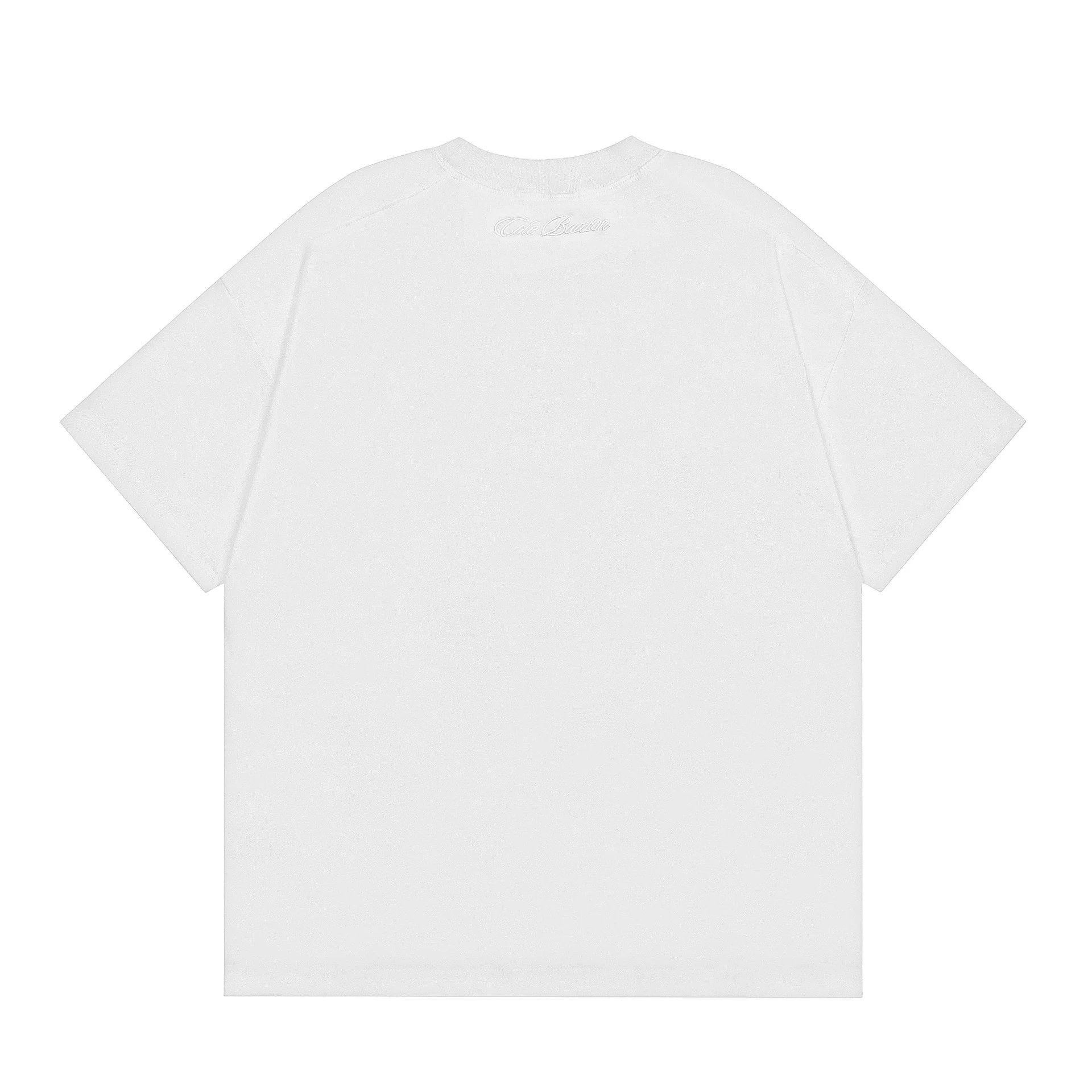 Collabuxton CB Outline Logo White T-Shirt - 36