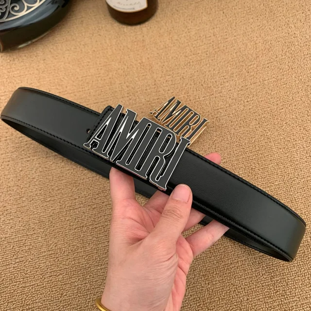 AMIRI Belts Logo Buckle Belt product detail image 2