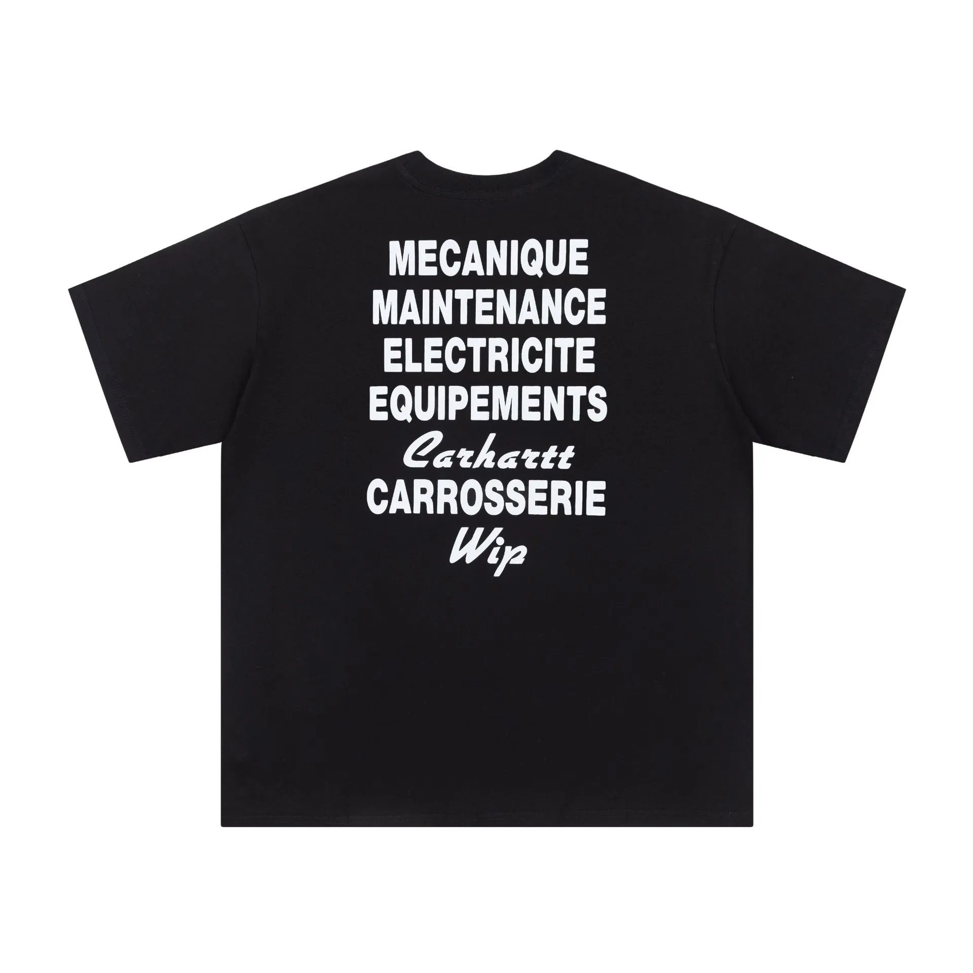 Carhartt WIP Mecanique Carrosserie Tee Black