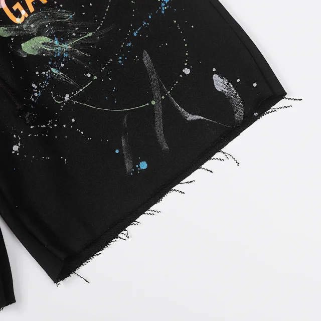 Unbranded Shorts Paint-Splatter Graphic Drawstring product detail image 14