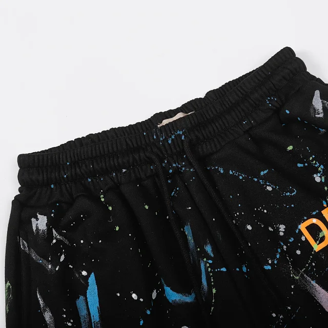 Unbranded Shorts Paint-Splatter Graphic Drawstring product detail image 15