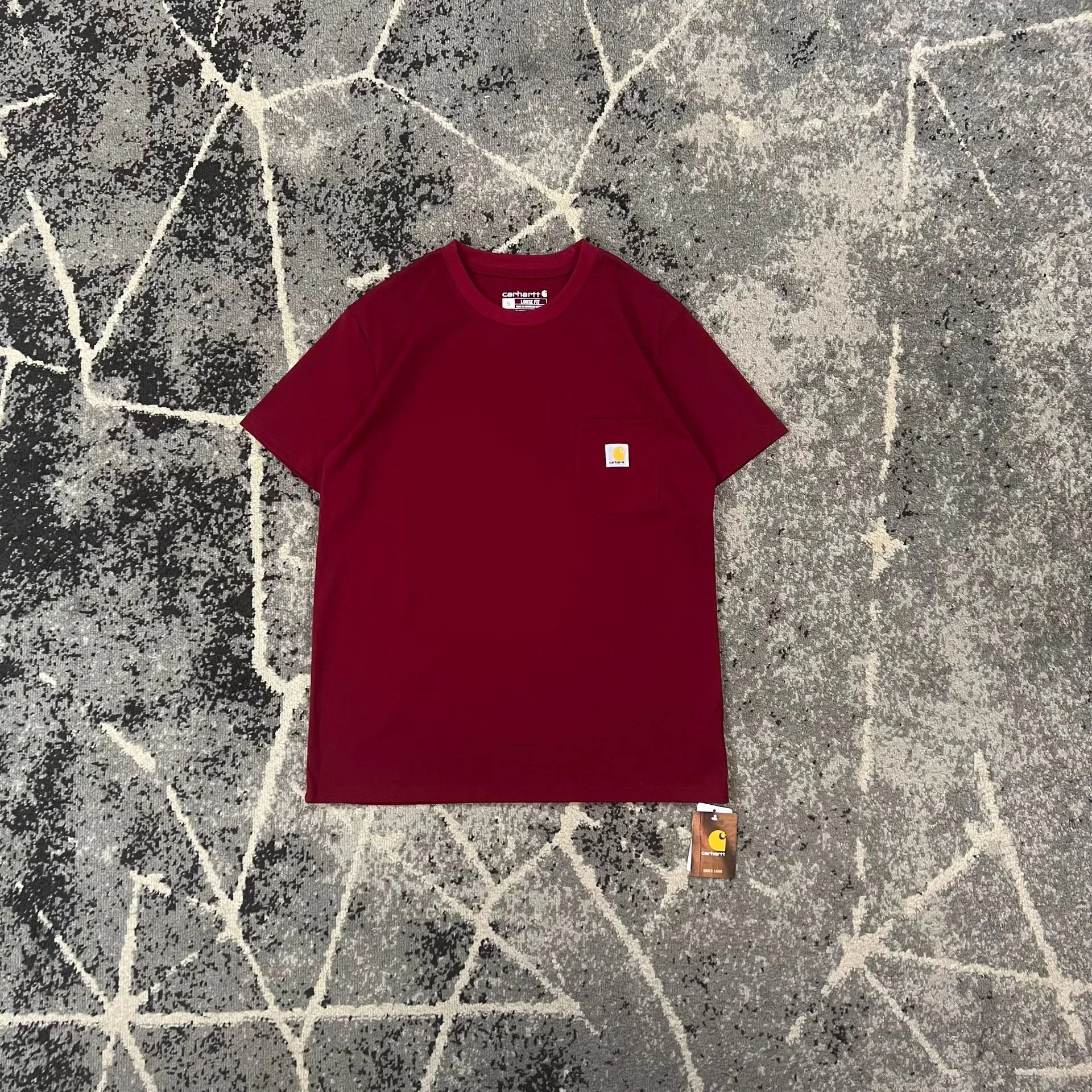 Carhartt Work In Progress Carhartt WIP Pocket T-Shirt Heather Gray T-Shirt T-Shirts - 7