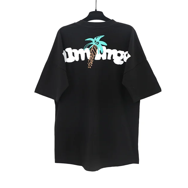 Palm Angels T-Shirts Short-Sleeve Graphic Print product detail image 26