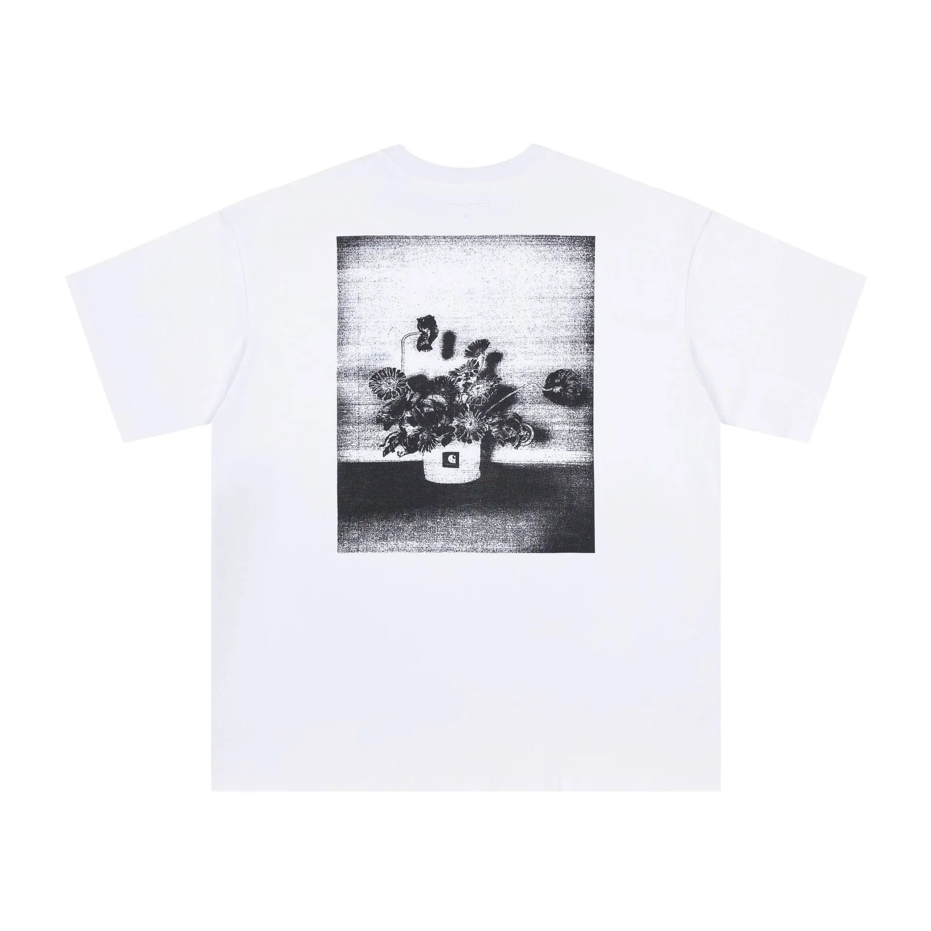 Carhartt WIP Flower Bouquet Photo Print Tee White