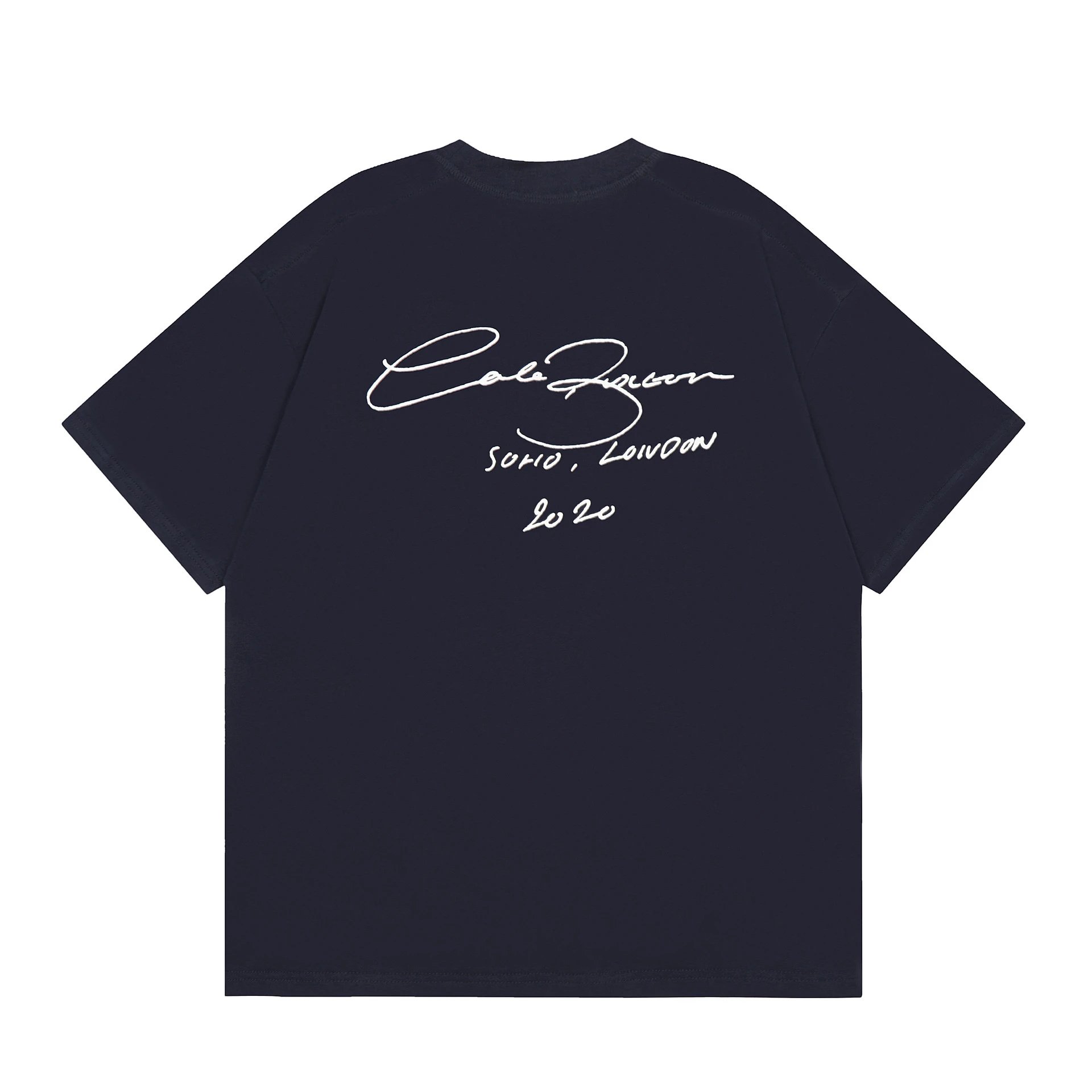 Collabuxton CB Outline Logo White T-Shirt - 11