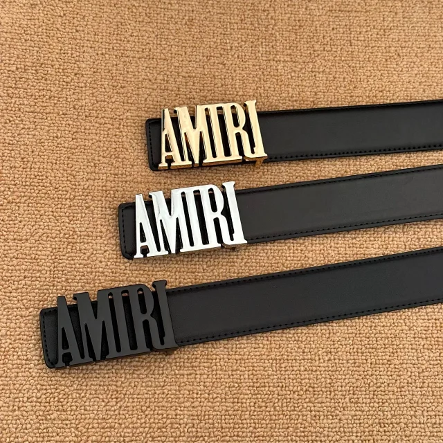 AMIRI Belts Logo Buckle Belt product detail image 9