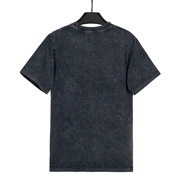 Palm Angels Palm Leaf Graphic Black T-Shirt - 48