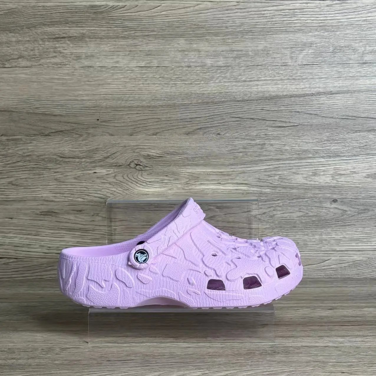 Crocs Classic Clog Sandstone Embossed Texture Clogs Sandals - 10