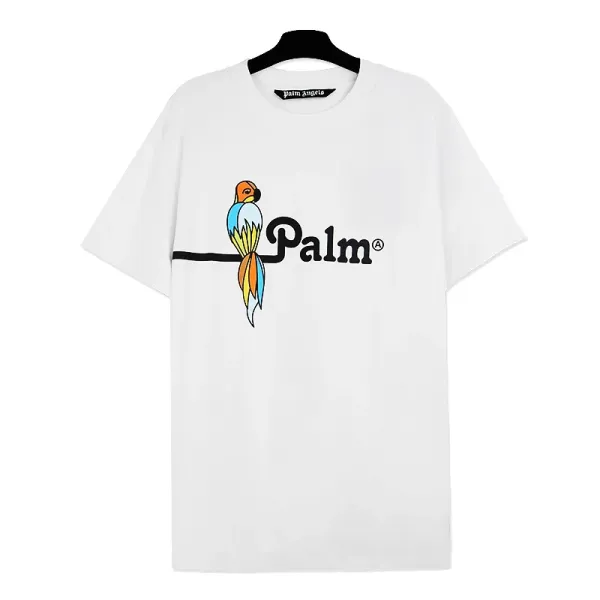 Palm Angels Palm Leaf Graphic Black T-Shirt - 28