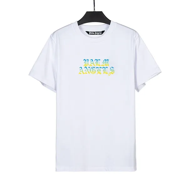 Palm Angels Palm Leaf Graphic Black T-Shirt - 57